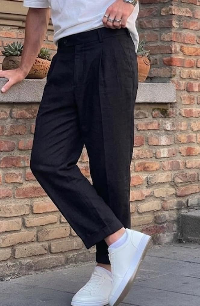 Relaxed Linen Trousers